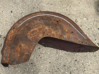 Indian Motorcycle Altered Rear Fender 1940 - 1953 Antique Parts