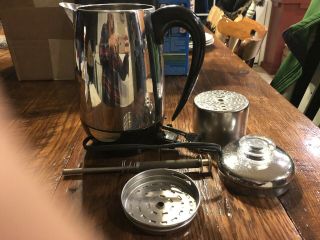 Vintage Farberware Superfast 2 - 8 Cup Model 138 Coffee - Maker Percolator Usa