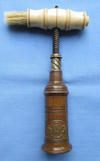 Antique Thomason Type Mechanical Corkscrew/heeley Type Semicircular Motto Badge