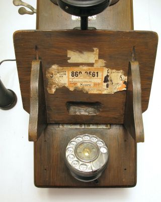 Northern Electric N317 - G Antique Wall Phone,  with Rotary Circuitry 3