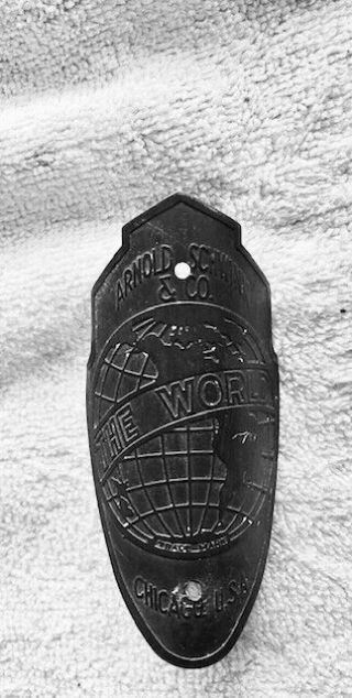 Schwinn The World Vintage Head Badge 1950 