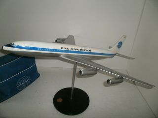 Pan Am Airlines Boeing 707 Travel Agent Vintage Model