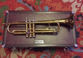 Vintage Holton T602rc Student Trumpet With Case
