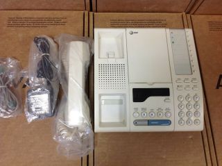 At&t Answering System Telephone 1523 Vintage Machine Professional Business Prop