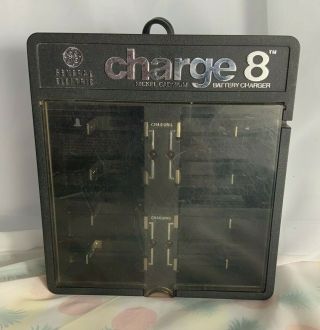Battery Charger 8 Nickel - Cadmium Rechargeable General Electric Vintage