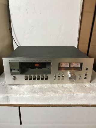 Kenwood Kx - 620 Vintage Stereo Cassette Tape Deck Hi Fi Retro Silver