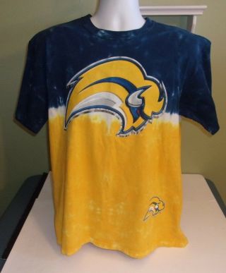Liquid Blue Nhl Buffalo Sabres T - Shirt Tie Dye 2007 Preshrunk Cotton Large