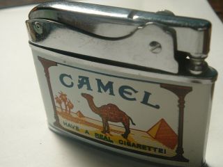VINTAGE 1960 ' S Zenith Camel Advertising Lighter,  Box, 3