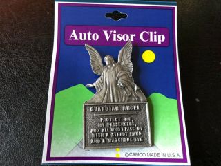Vintage Style 1950s - 1960s Nos Accessory Auto Saint Christopher Clip Chevy Ford