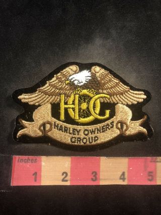 Motorcycle Patch Hog Harley Owners Group Biker Patch 93yk
