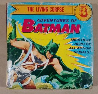 Vintage Adventures Of Batman The Living Corpse Ep.  3 8mm Film Columbia Maat