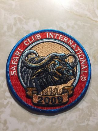 2008 Safari Club International Patch