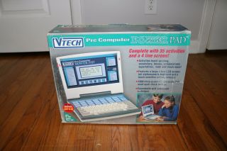 Vintage V Tech Power Pad Precomputer Learning Teaching System
