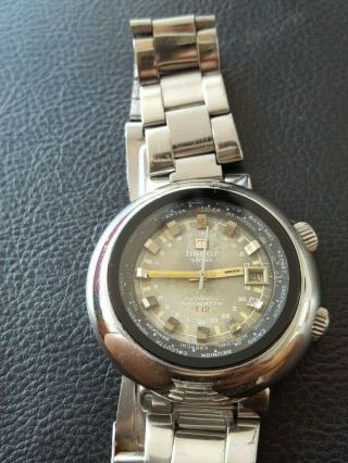 Vintage Tissot Navigator T12 GMT World time wristwatch - men’s - 1970’s 3