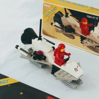 vintage Legoland space system 6842 And Instructions 2