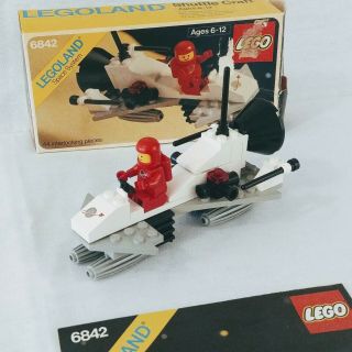 vintage Legoland space system 6842 And Instructions 3