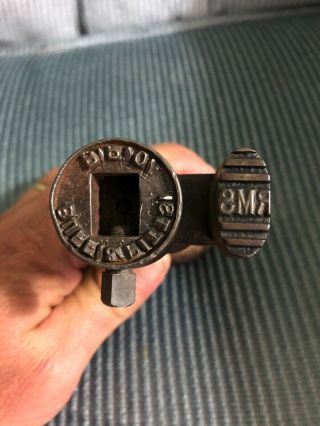 Old Railroad Station Post Office Stamp Seal Tool B.  B.  O.  Buff & Pitts Dated 1927