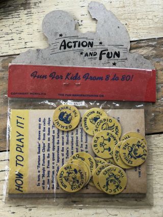 Vintage Fortune Telling Game In Package 2