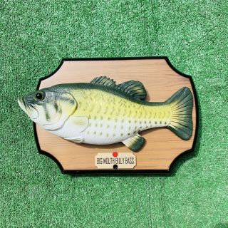 Big Mouth Billy Bass Motion Activated Singing Fish Desk Wall Vintage Gemmy 1999