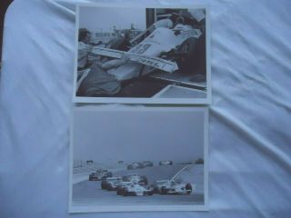 Press Photo Andrea De Cesaris / Marc Surer - Theodore Grand Prix Formula 1