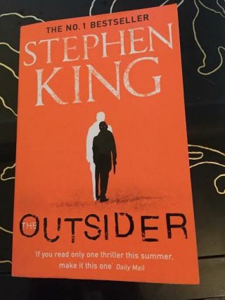 The Outsider By Stephen King Paperback Book 2018