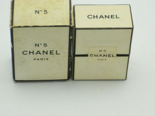 Vintage Chanel No 5 Paris Extrait 1/4 Oz No 209 Made In France