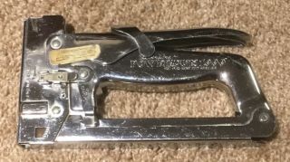 Vintage Swingline Power - Gun - 1000 Extra Heavy Duty Staple Gun Made In U.  S.  A.