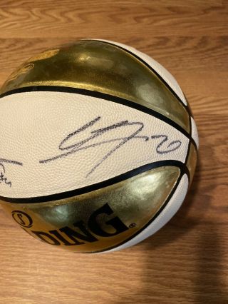 Signed 2007 NBA Finals Championship Limited 23 of 98 Basketball 3