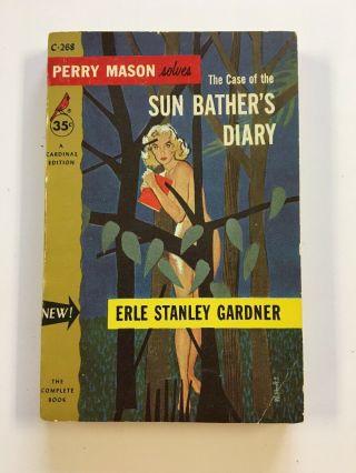 Case Of The Sun Bather’s Diary Erle Stanley Gardner Vintage Mystery Gga Pb