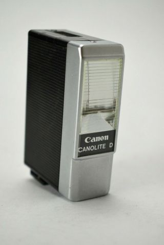 Canon Canolite D For Glll 1.  7 & Canon 28 Vintage Camera Flash