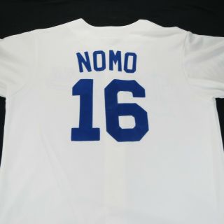 Hideo Nomo - Los Angeles Dodgers - Vintage Majestic Sewn Jersey - Xl