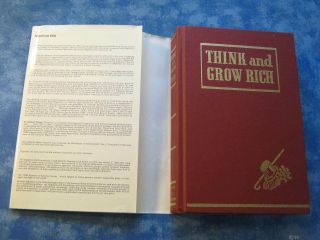 VINTAGE THINK AND GROW RICH Napoleon Hill HCDJ 1960 Revised Edition 2