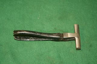 VINTAGE C.  S.  OSBORNE UPHOLSTERY LEATHER STRETCHING PLIERS JAWS TOOL INV VD15 3