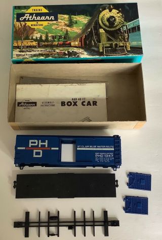 Vintage 1965 ATHEARN HO Scale ST CLAIR 40’ Box Car 3