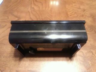 Vintage Westland Co.  Music Box Art of Chokin Black Lacquered Wood Bird butterfly 2