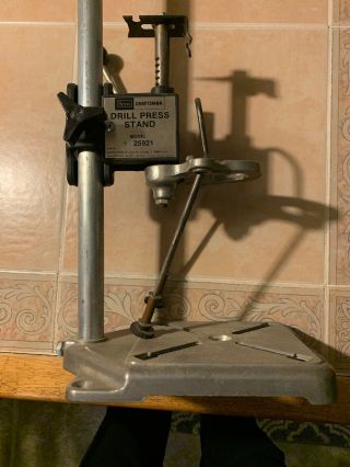 Vintage Sears Craftsman Bench Top Drill Press Stand Model 335.  25987