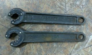 Vtg Bonney Cam - Loc 3/8 " - 43212 & 1/2 " - 43216 Wrench Tool