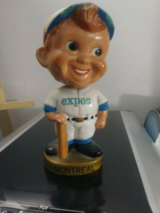 1967 Montreal Expos Vintage Baseball Bobblehead
