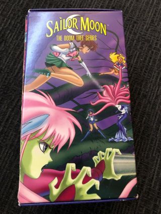 Vintage 1997 Sailor Moon: The Doom Tree Series - Four Volume VHS Box Set 2