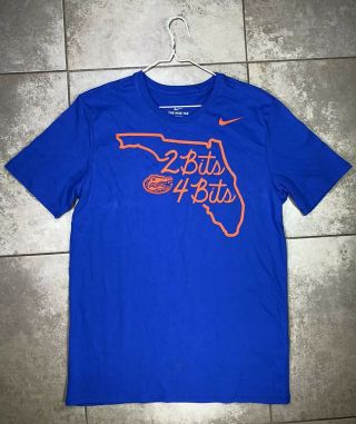 Nike Dri - Fit Men’s Florida Gators Athletic Cut Graphic T - Shirt (size L) - Euc