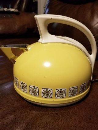 Vintage Dominion Electric Kettle Retro Mid Century Modern Teapot 657 Scoville