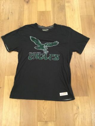 Mitchell & Ness Philadelphia Eagles Nfl T Shirt Sz Xl