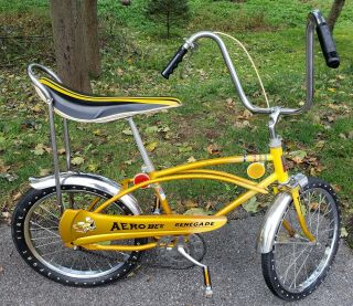 Aerobee Renegade Amf Roadmaster Banana Seat Muscle Bike,  The Fast One Tires