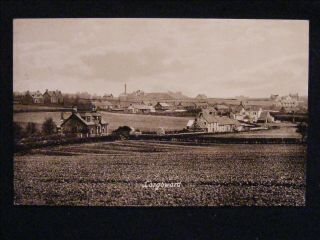 Vintage Largoward Fife Postcard With Coal Mine Seen In Distance Poss Falfield