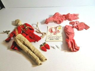 Vintage 1962 Barbie And Ken Little Theatre Arabian Knights Clothing