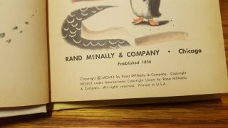VINTAGE LITTLE PENGUIN RAND MCNALLY JUNIOR ELF BOOK COPYRIGHT 1960 3