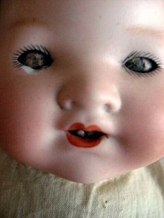 Armand Marseille Bisque Doll Cloth Body A M Germany Flange Head 2