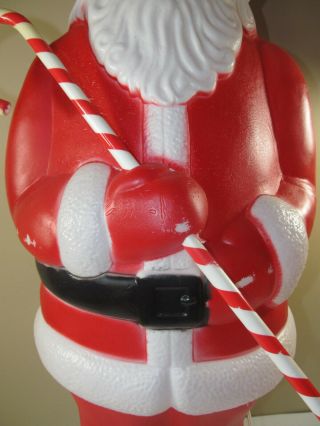 Vintage Union Products Christmas Santa Claus Blow Mold 33 