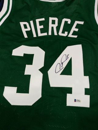 Paul Pierce Autographed Jersey Bas Boston Celtics Combined