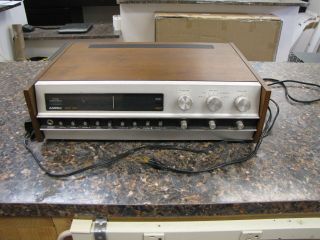 Vintage Ampex Asr 100 Stereo Receiver Amplifier Am Fm Tuner - Japan